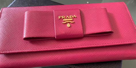 prada milano wallet pink|prada wallet pink ribbon.